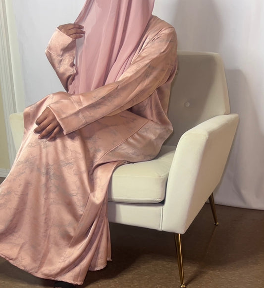 Rose Open Abaya